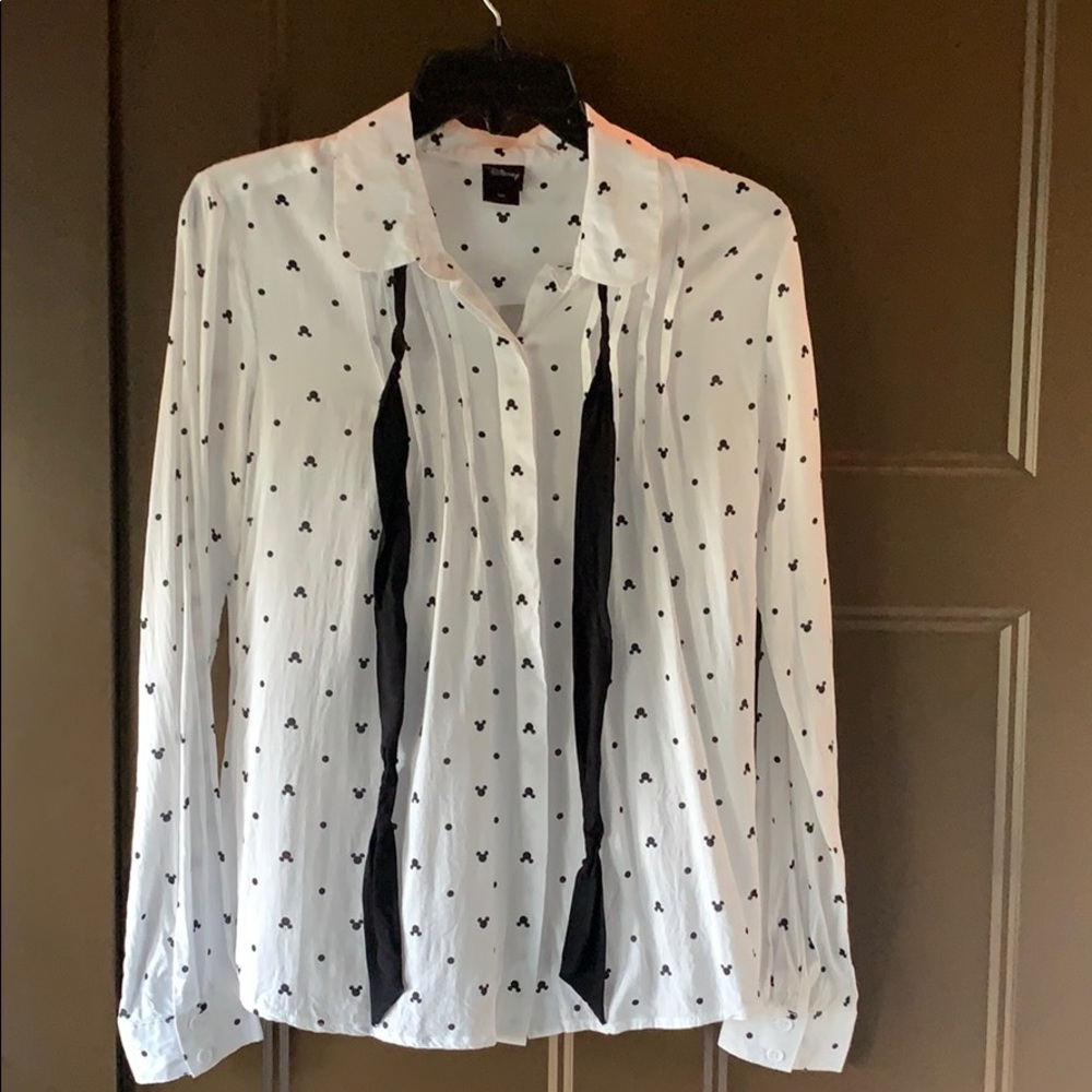Disney Long sleeve Mickey Mouse button up